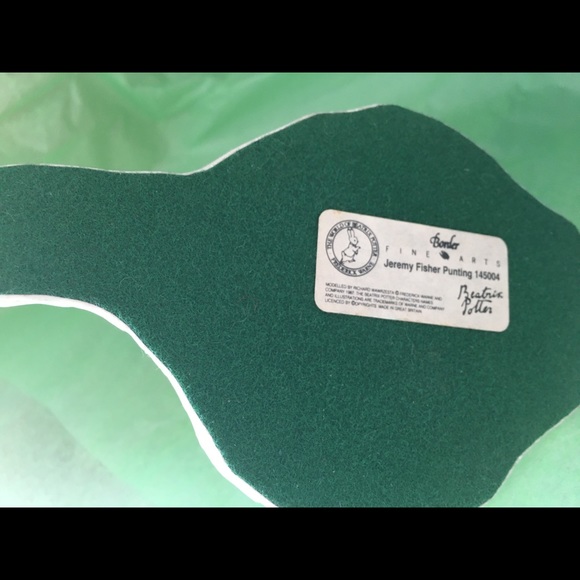 *Rare* Beatrix Potter Jeremy Fisher Figurine - Picture 7 of 10